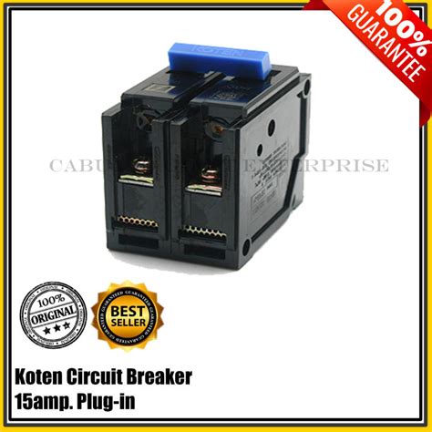 rcbkk-15a|Koten Circuit Breaker 15 Ampere (Plug.
